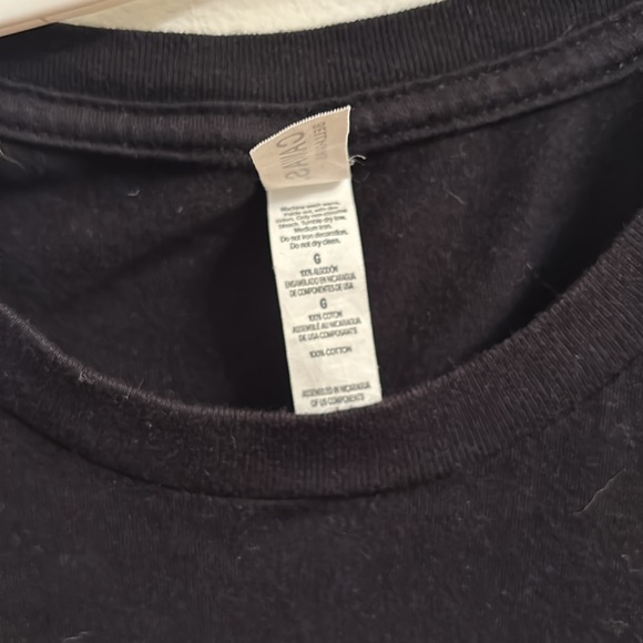 Large Black “CONAN AUDIENCE” TV T-shirt, TBS/WB, Black, gently worn - Picture 3 of 5